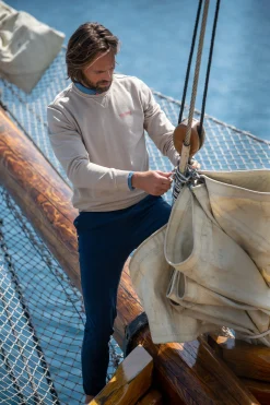 NZA New Zealand Auckland Effen sweater met ronde hals -