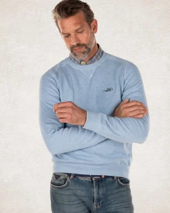 NZA New Zealand Auckland Effen sweater met ronde hals -