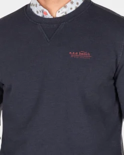 NZA New Zealand Auckland Effen sweater met ronde hals -