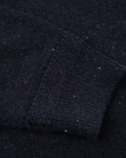 NZA New Zealand Auckland Effen trui met halve knoopssluiting -