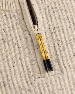 NZA New Zealand Auckland Effen trui met halve rits Dry -