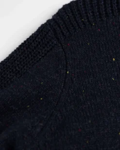 NZA New Zealand Auckland Effen trui met knopen Brownlee -