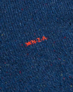 NZA New Zealand Auckland Effen trui met knopen Brownlee -