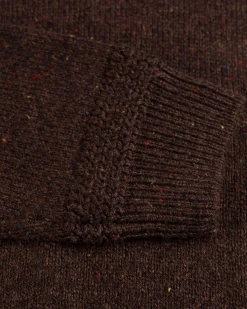 NZA New Zealand Auckland Effen trui met knopen Brownlee -