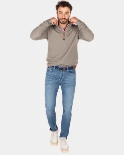 NZA New Zealand Auckland Effen trui met rits -