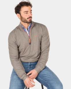 NZA New Zealand Auckland Effen trui met rits -