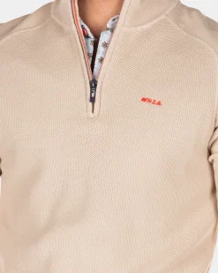 NZA New Zealand Auckland Effen trui met rits -