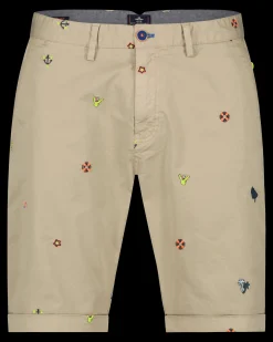 NZA New Zealand Auckland Ethan katoenen chino shorts -