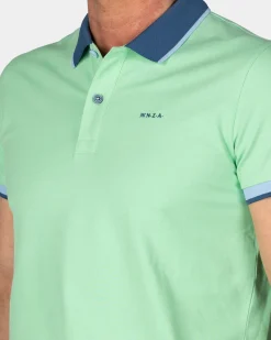 NZA New Zealand Auckland Felgroene sportieve polo