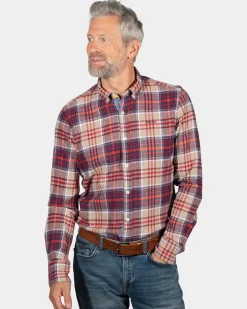 NZA New Zealand Auckland Flanellen overhemd met ruit -