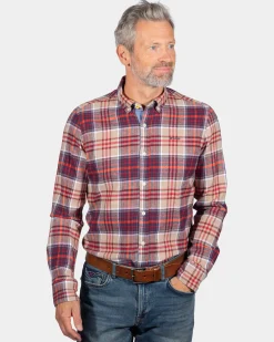 NZA New Zealand Auckland Flanellen overhemd met ruit -