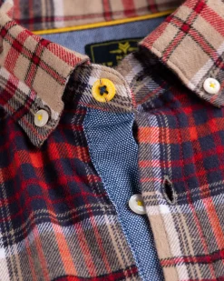 NZA New Zealand Auckland Flanellen overhemd met ruit -