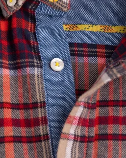 NZA New Zealand Auckland Flanellen overhemd met ruit -