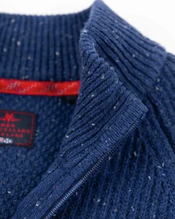 NZA New Zealand Auckland Gebreid vest van katoen en wol -