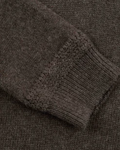 NZA New Zealand Auckland Gebreide trui met halve knoopssluiting -