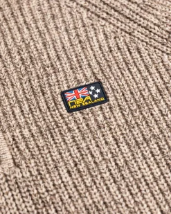 NZA New Zealand Auckland Gebreide trui met halve rits Drake -