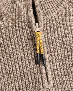 NZA New Zealand Auckland Gebreide trui met halve rits Drake -