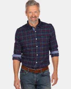 NZA New Zealand Auckland Geruit flanellen overhemd Sphinx -