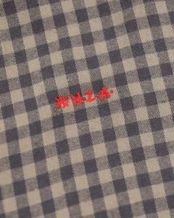 NZA New Zealand Auckland Geruit katoenen flannel overhemd -