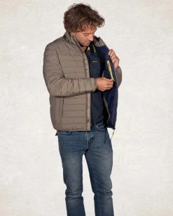 NZA New Zealand Auckland Gewatteerd effen winterjack -