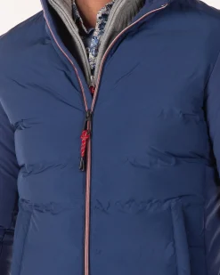 NZA New Zealand Auckland Gewatteerde effen jas -