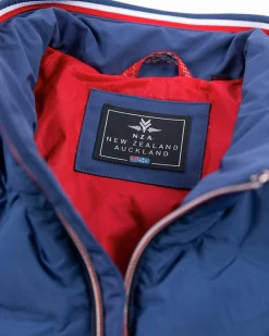 NZA New Zealand Auckland Gewatteerde effen jas -