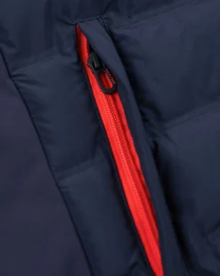 NZA New Zealand Auckland Gewatteerde effen jas -