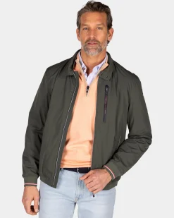 NZA New Zealand Auckland Groen bomberjack met stretch