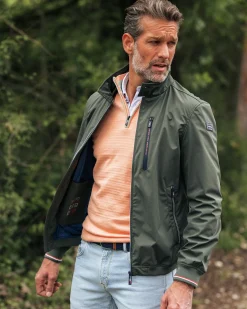 NZA New Zealand Auckland Groen bomberjack met stretch