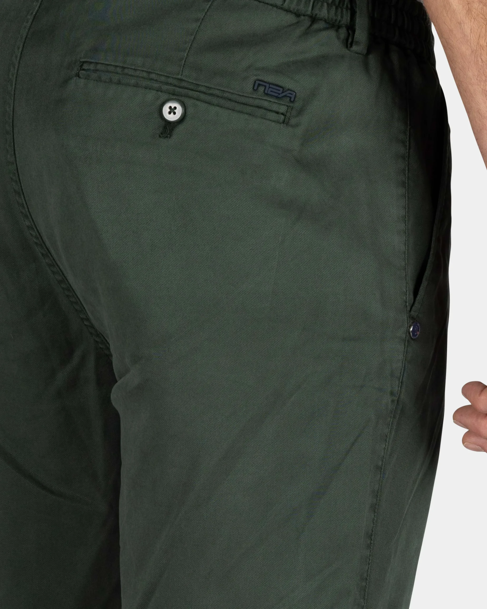 NZA New Zealand Auckland Groen chino short met stretch