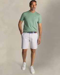 NZA New Zealand Auckland Groen katoenen gebreid T-shirt