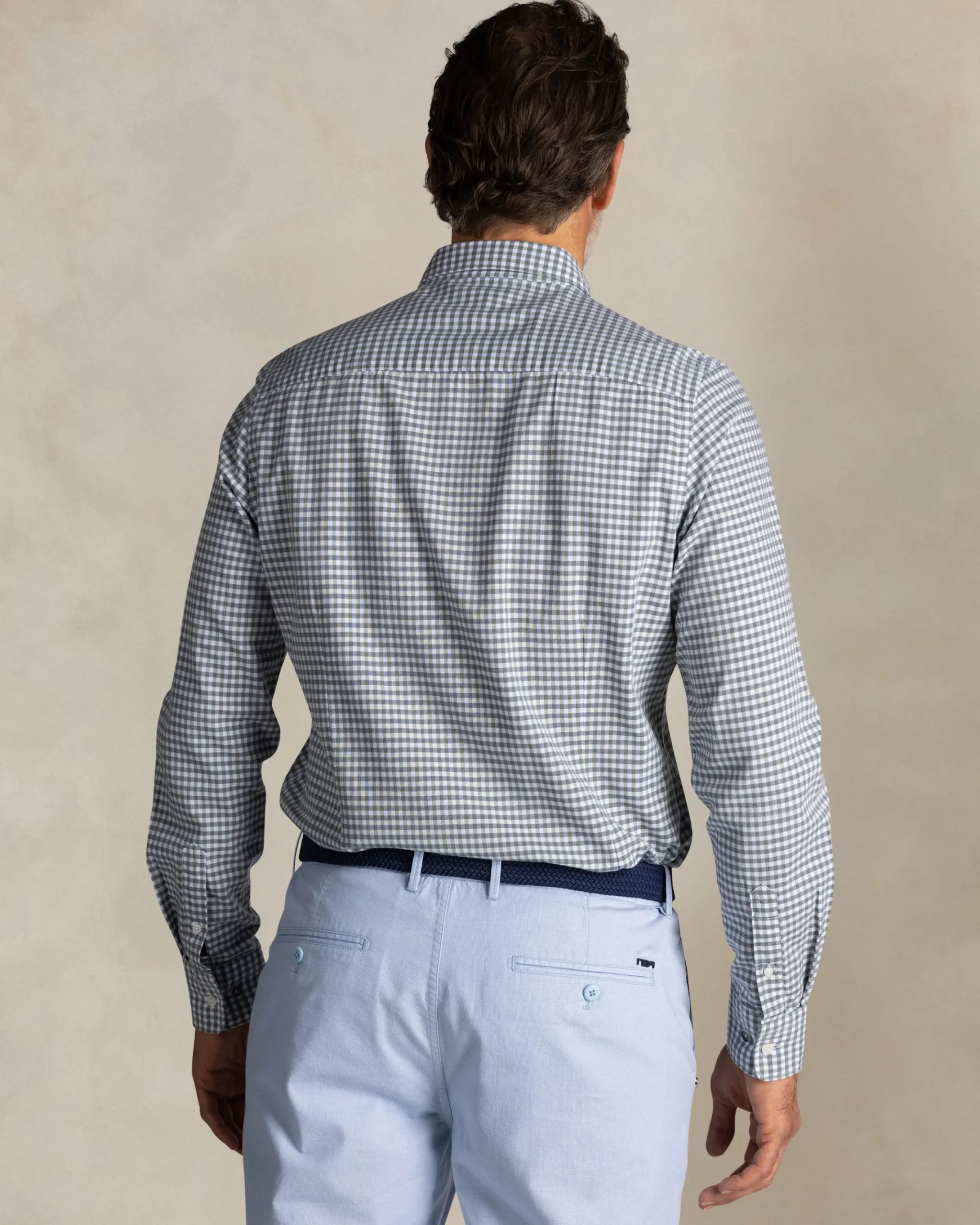 NZA New Zealand Auckland Groen katoenen overhemd met knopen