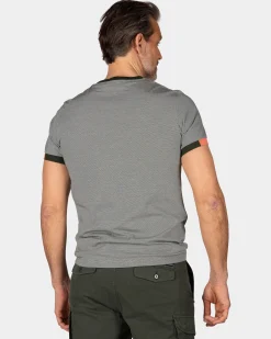 NZA New Zealand Auckland Groen katoenen t-shirt