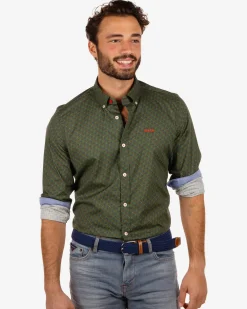 NZA New Zealand Auckland Groene blouse met lange mouw Roundabout -