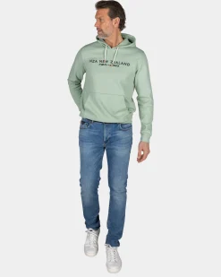 NZA New Zealand Auckland Groene hoodie
