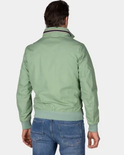 NZA New Zealand Auckland Groene katoenen bomber