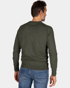 NZA New Zealand Auckland Groene katoenen longsleeve