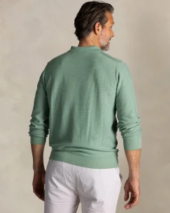 NZA New Zealand Auckland Groene katoenen rugbysweater