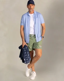 NZA New Zealand Auckland Groene polyamide zwembroek