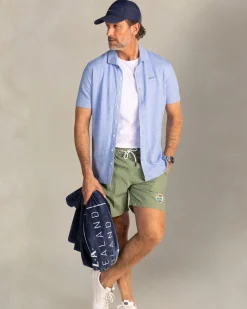 NZA New Zealand Auckland Groene polyamide zwembroek