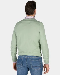 NZA New Zealand Auckland Groene trui met ronde hals