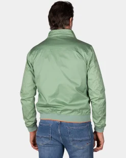 NZA New Zealand Auckland Groene twill bomber