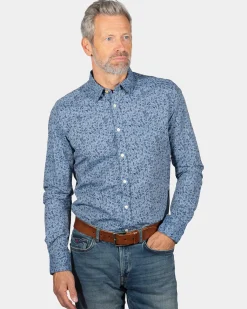 NZA New Zealand Auckland Hochstetter overhemd met bloemenprint -