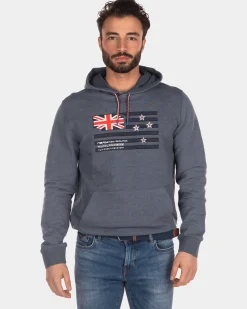 NZA New Zealand Auckland Hoodie met vlag -
