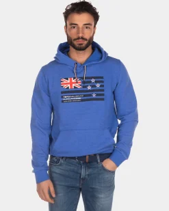 NZA New Zealand Auckland Hoodie met vlag -