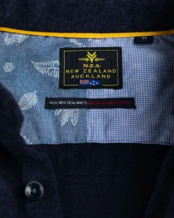 NZA New Zealand Auckland Indigo katoenen overhemd Oterei -