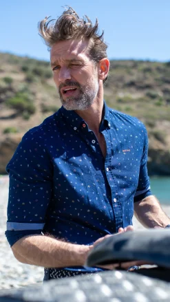 NZA New Zealand Auckland linnen overhemd -