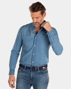 NZA New Zealand Auckland overhemd met linnen -