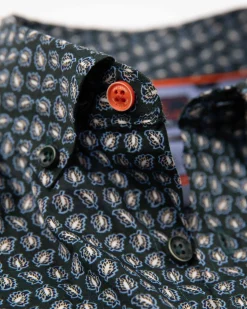 NZA New Zealand Auckland Katoen elastaan overhemd met lange mouw -