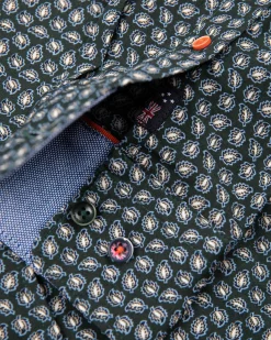 NZA New Zealand Auckland Katoen elastaan overhemd met lange mouw -